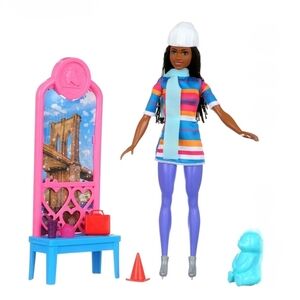 Barbie "Brooklyn" Roberts Ice Skating Playset from the Barbie Life in the City
